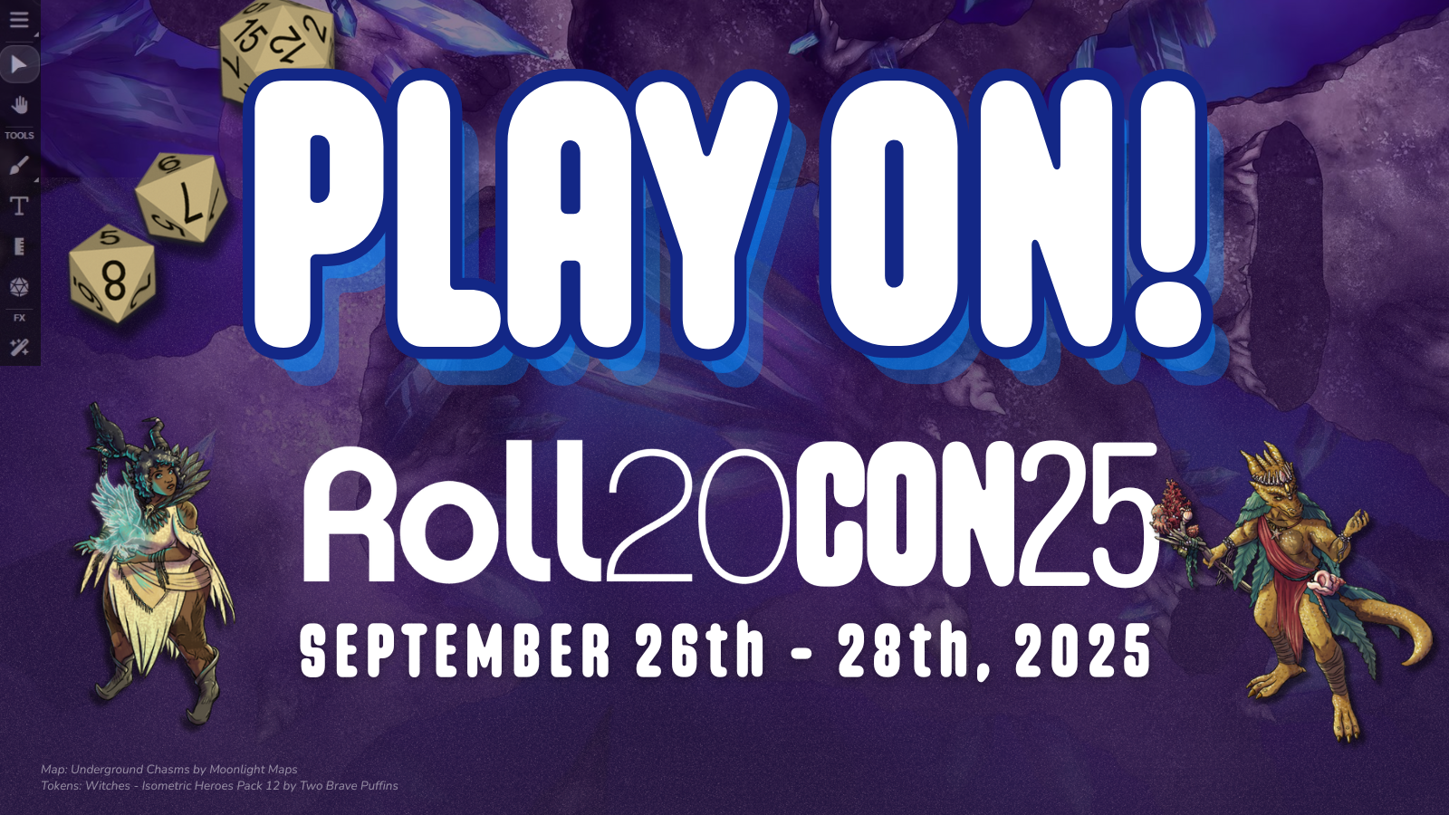 Play On! Roll20Con25 September 26th-28th, 2025